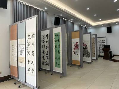 書畫院建在鄉村里 茂名鄉村振興事業開出藝術花